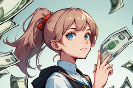 老公每次给钱都是一千块钱（老公每月给1000零花钱）